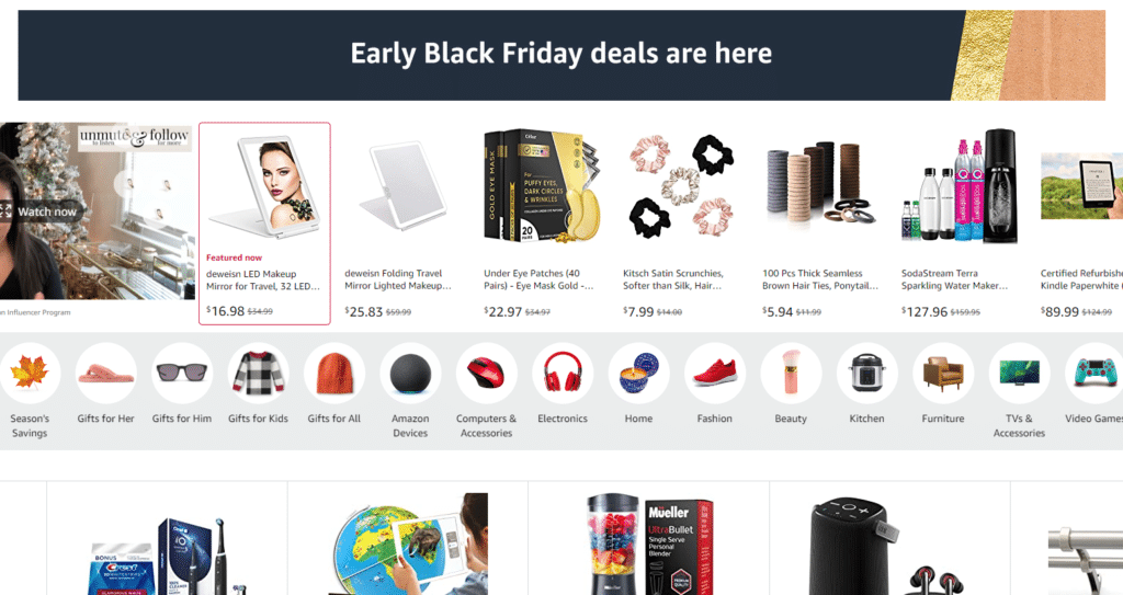 Early Amazon Black Friday Deals